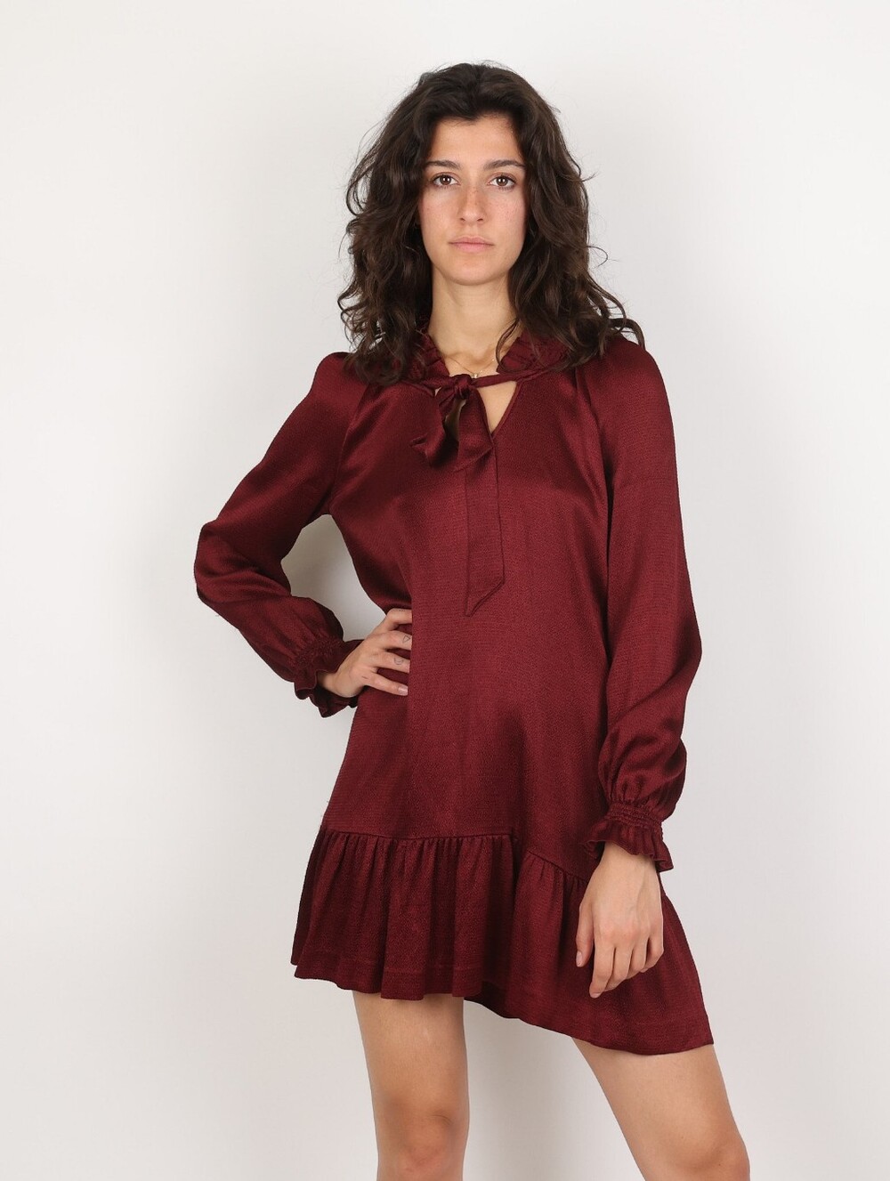Sandro Satin Dress